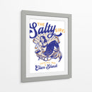 Salty Siren Cocktail Bar & Clam Shack Mermaid - The Whiskey Ginger | Cuadro decorativo de Canvas Lab