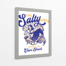 Salty Siren Cocktail Bar & Clam Shack Mermaid - The Whiskey Ginger | Cuadro decorativo de Canvas Lab