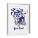 Salty Siren Cocktail Bar & Clam Shack Mermaid - The Whiskey Ginger | Cuadro decorativo de Canvas Lab