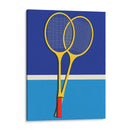 Raquetas de bádminton de madera - Rosi Feist | Cuadro decorativo de Canvas Lab