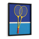Raquetas de bádminton de madera - Rosi Feist | Cuadro decorativo de Canvas Lab