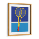 Raquetas de bádminton de madera - Rosi Feist | Cuadro decorativo de Canvas Lab