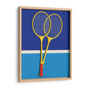 Raquetas de bádminton de madera - Rosi Feist | Cuadro decorativo de Canvas Lab