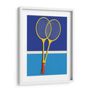 Raquetas de bádminton de madera - Rosi Feist | Cuadro decorativo de Canvas Lab