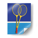 Raquetas de bádminton de madera - Rosi Feist | Cuadro decorativo de Canvas Lab