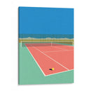Cancha de tenis en el desierto - Rosi Feist | Cuadro decorativo de Canvas Lab