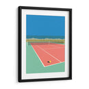 Cancha de tenis en el desierto - Rosi Feist | Cuadro decorativo de Canvas Lab