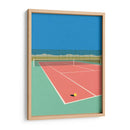 Cancha de tenis en el desierto - Rosi Feist | Cuadro decorativo de Canvas Lab