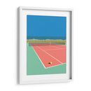 Cancha de tenis en el desierto - Rosi Feist | Cuadro decorativo de Canvas Lab
