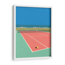 Cancha de tenis en el desierto - Rosi Feist | Cuadro decorativo de Canvas Lab