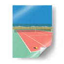 Cancha de tenis en el desierto - Rosi Feist | Cuadro decorativo de Canvas Lab