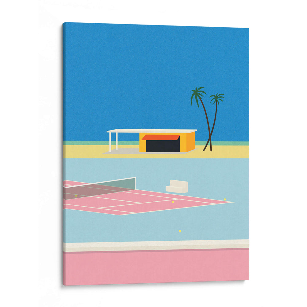 Tenis en la playa - Rosi Feist | Cuadro decorativo de Canvas Lab