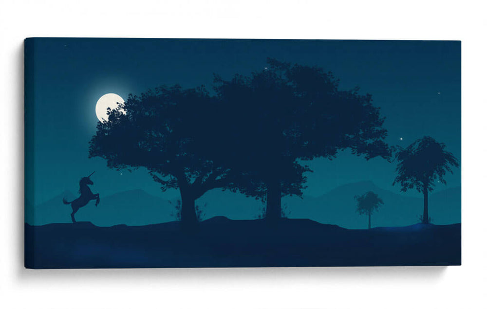 Noche azulada | Cuadro decorativo de Canvas Lab
