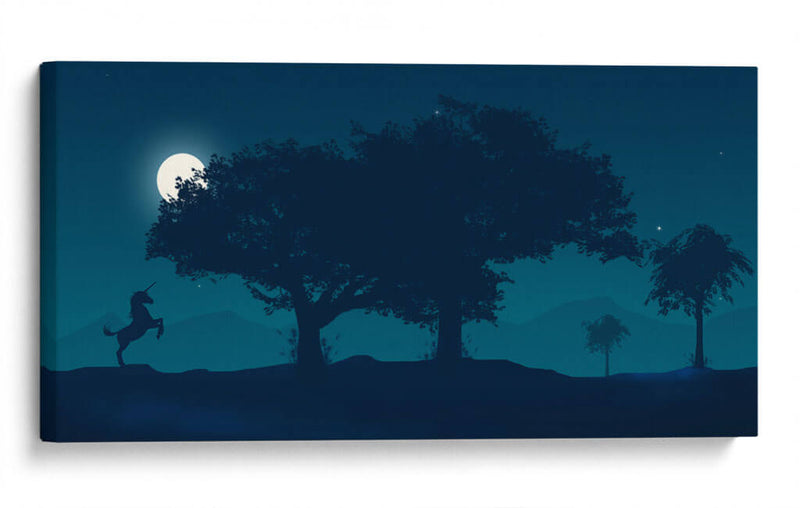 Noche azulada | Cuadro decorativo de Canvas Lab