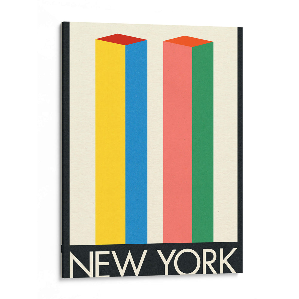 Torres gemelas de Nueva York - Rosi Feist | Cuadro decorativo de Canvas Lab