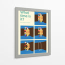 Candy Clock Poster - Rosi Feist | Cuadro decorativo de Canvas Lab