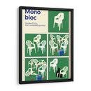 Mono bloc Five Squares Poster  - Rosi Feist | Cuadro decorativo de Canvas Lab