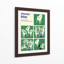 Mono bloc Five Squares Poster  - Rosi Feist | Cuadro decorativo de Canvas Lab