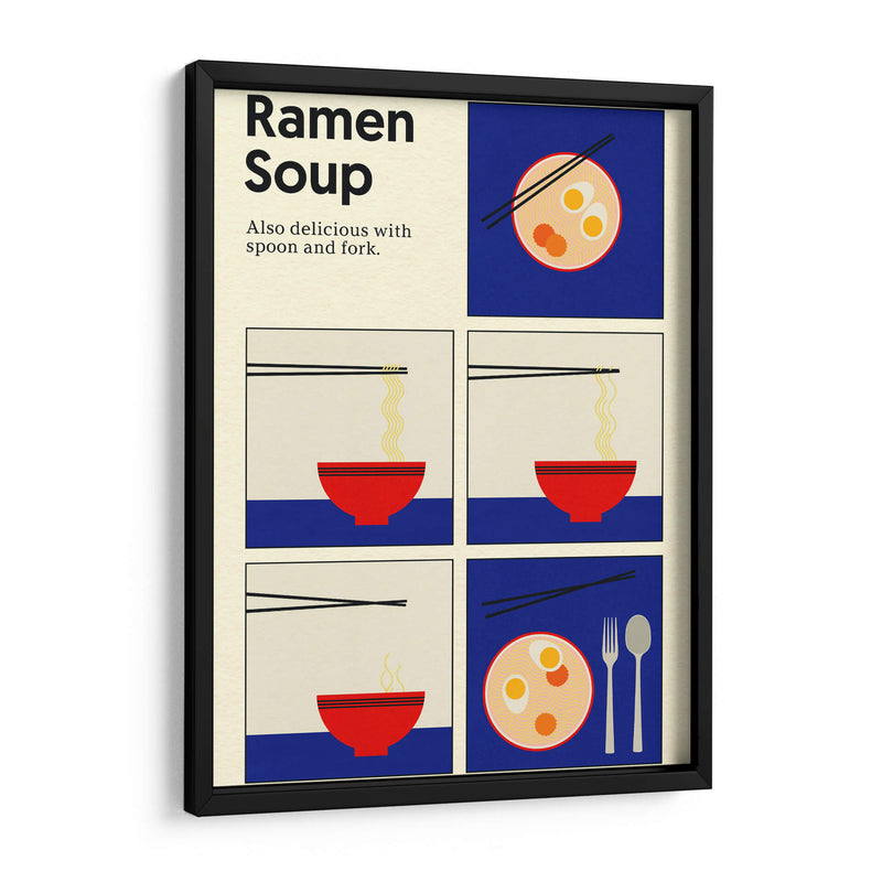 Ramen Soup Poster - Rosi Feist | Cuadro decorativo de Canvas Lab