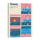 Tennis Poster Double Vault - Rosi Feist | Cuadro decorativo de Canvas Lab