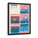 Tennis Poster Double Vault - Rosi Feist | Cuadro decorativo de Canvas Lab