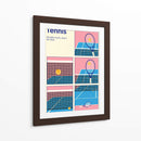 Tennis Poster Double Vault - Rosi Feist | Cuadro decorativo de Canvas Lab