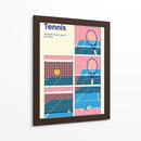 Tennis Poster Double Vault - Rosi Feist | Cuadro decorativo de Canvas Lab