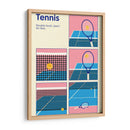 Tennis Poster Double Vault - Rosi Feist | Cuadro decorativo de Canvas Lab