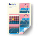 Tennis Poster Double Vault - Rosi Feist | Cuadro decorativo de Canvas Lab