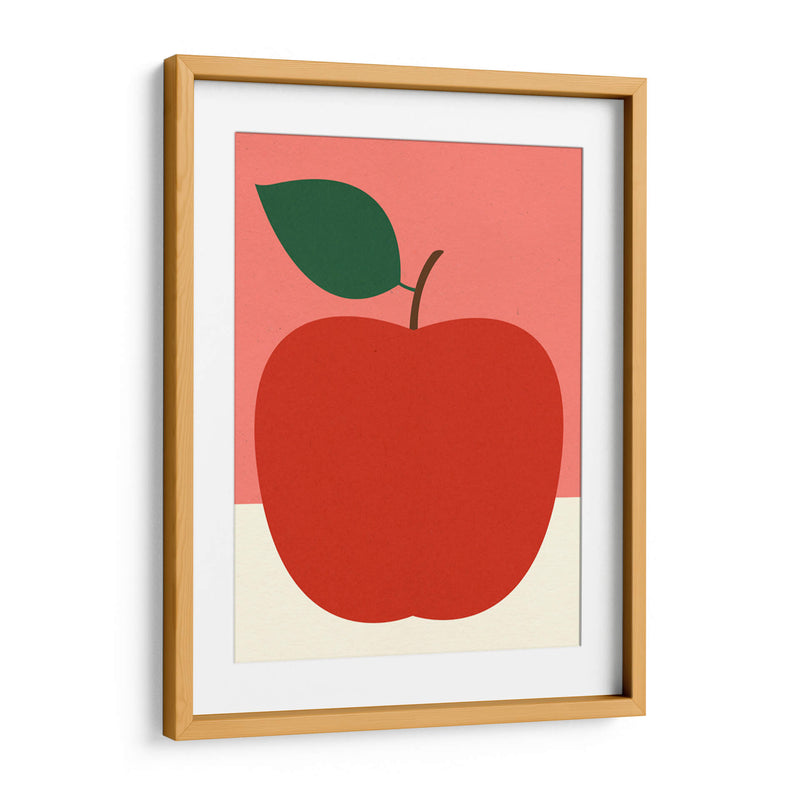 Manzana roja - Rosi Feist | Cuadro decorativo de Canvas Lab