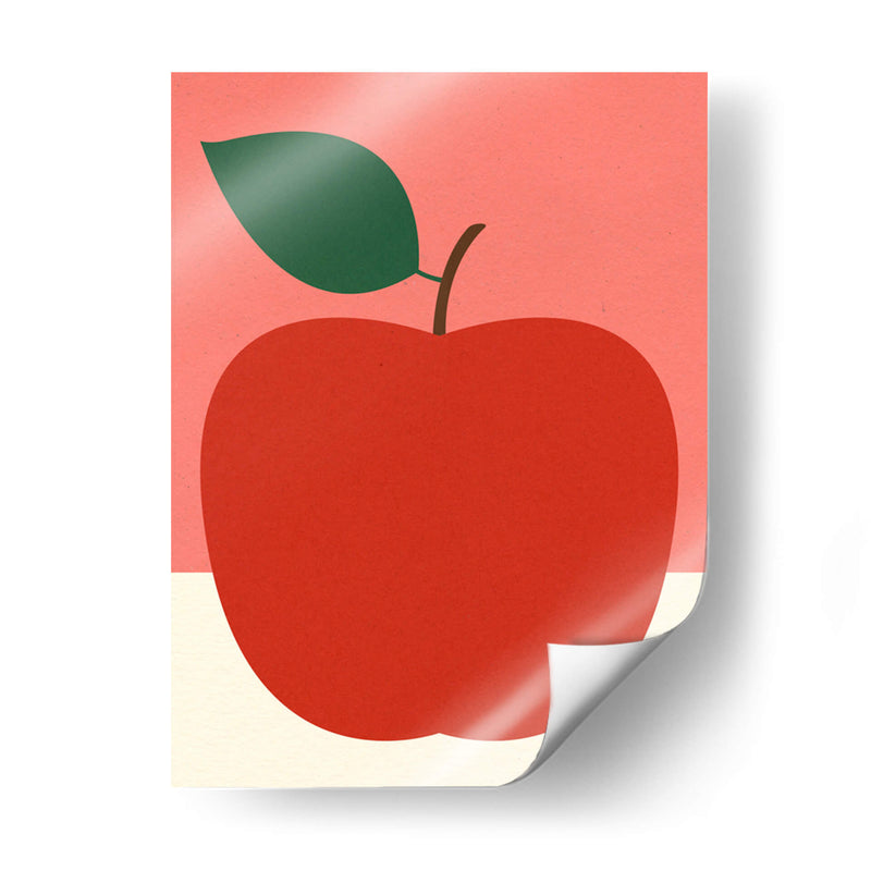 Manzana roja - Rosi Feist | Cuadro decorativo de Canvas Lab