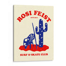 Rosi Feist Surf & Skate Club Red - Rosi Feist | Cuadro decorativo de Canvas Lab
