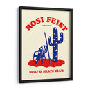 Rosi Feist Surf & Skate Club Red - Rosi Feist | Cuadro decorativo de Canvas Lab