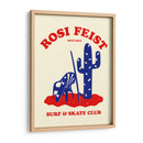 Rosi Feist Surf & Skate Club Red - Rosi Feist | Cuadro decorativo de Canvas Lab