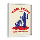 Rosi Feist Surf & Skate Club Red - Rosi Feist | Cuadro decorativo de Canvas Lab