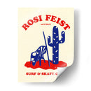 Rosi Feist Surf & Skate Club Red - Rosi Feist | Cuadro decorativo de Canvas Lab