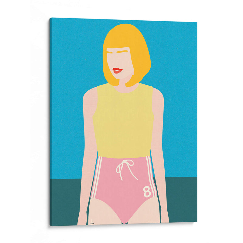 Chica corredora - Rosi Feist | Cuadro decorativo de Canvas Lab