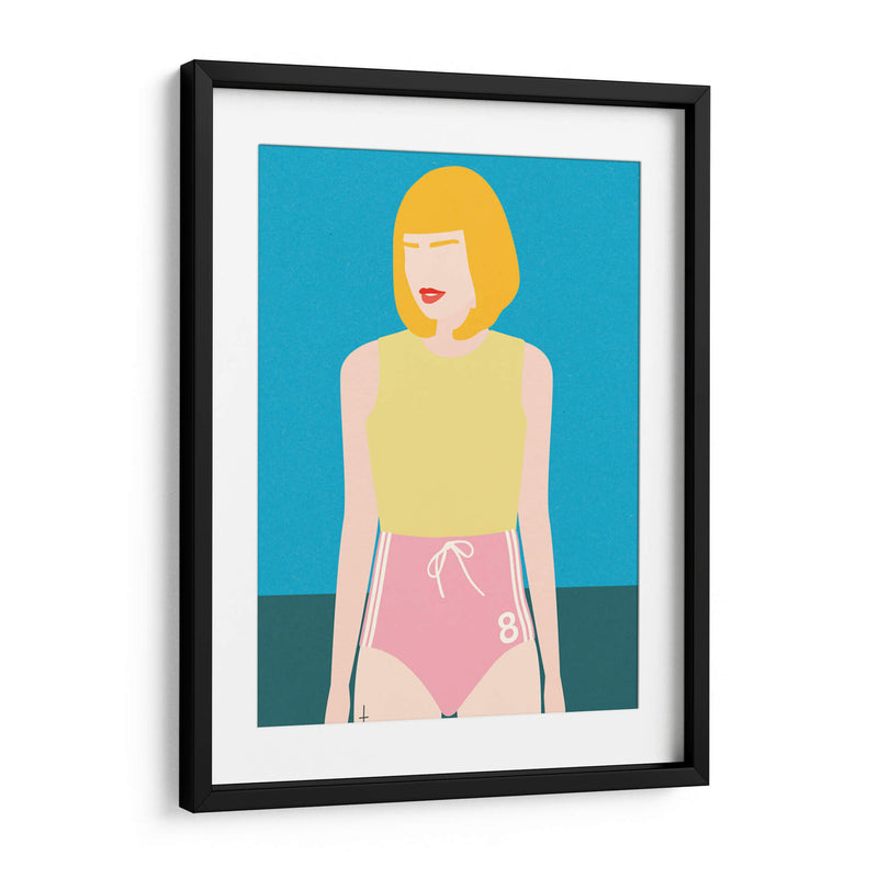 Chica corredora - Rosi Feist | Cuadro decorativo de Canvas Lab