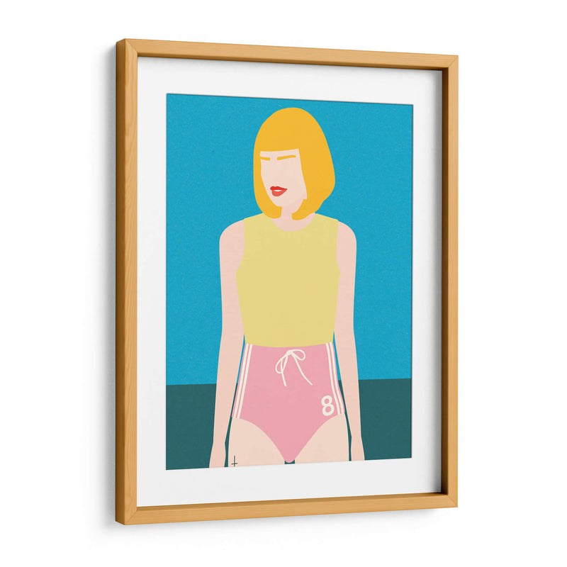 Chica corredora - Rosi Feist | Cuadro decorativo de Canvas Lab