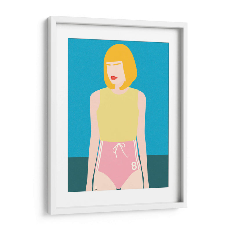 Chica corredora - Rosi Feist | Cuadro decorativo de Canvas Lab