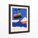 Montañas de esquí - Rosi Feist | Cuadro decorativo de Canvas Lab