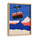 Montañas de esquí - Rosi Feist | Cuadro decorativo de Canvas Lab