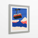 Montañas de esquí - Rosi Feist | Cuadro decorativo de Canvas Lab