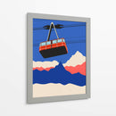 Montañas de esquí - Rosi Feist | Cuadro decorativo de Canvas Lab