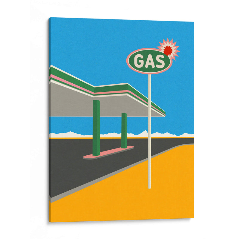 Gasolinera Spark - Rosi Feist | Cuadro decorativo de Canvas Lab