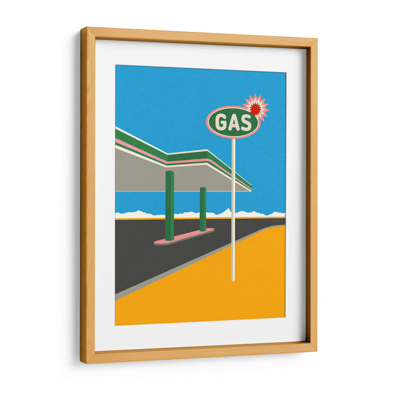 Gasolinera Spark - Rosi Feist | Cuadro decorativo de Canvas Lab