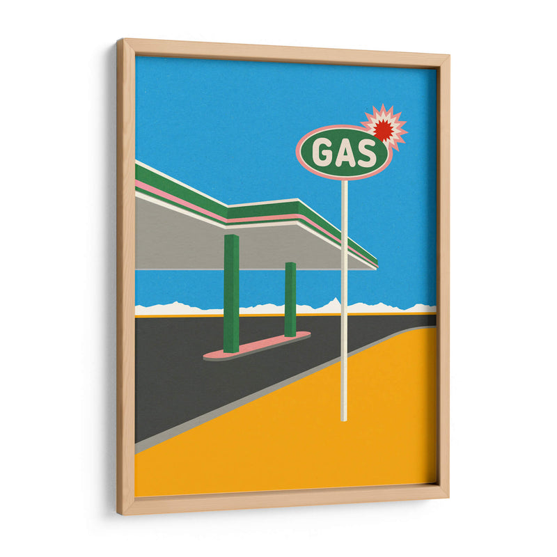 Gasolinera Spark - Rosi Feist | Cuadro decorativo de Canvas Lab