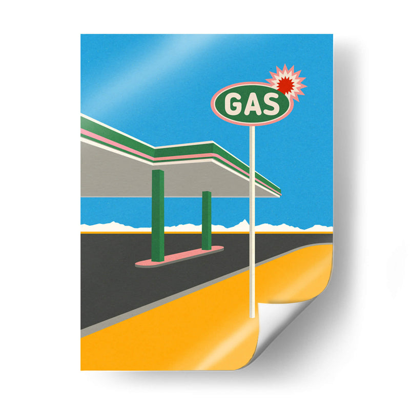 Gasolinera Spark - Rosi Feist | Cuadro decorativo de Canvas Lab