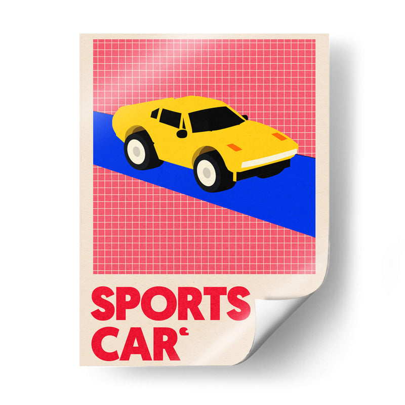 Coche deportivo - Rosi Feist | Cuadro decorativo de Canvas Lab