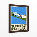 Coche de carreras superrápido - Rosi Feist | Cuadro decorativo de Canvas Lab